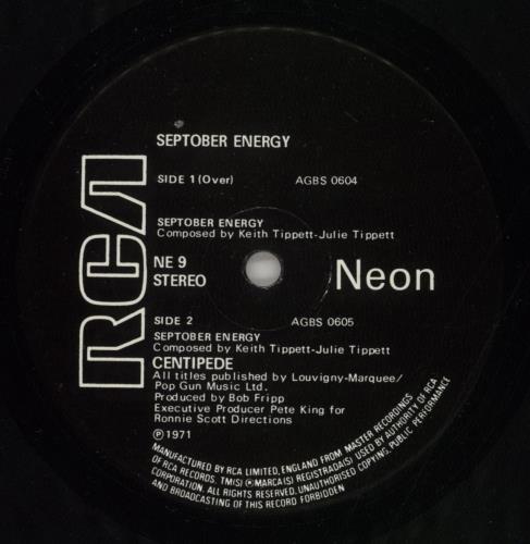 Centipede Septober Energy - EX UK 2-LP vinyl record set